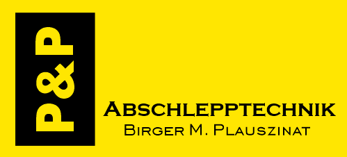 Logo gelb P&P Abschlepptechnik
